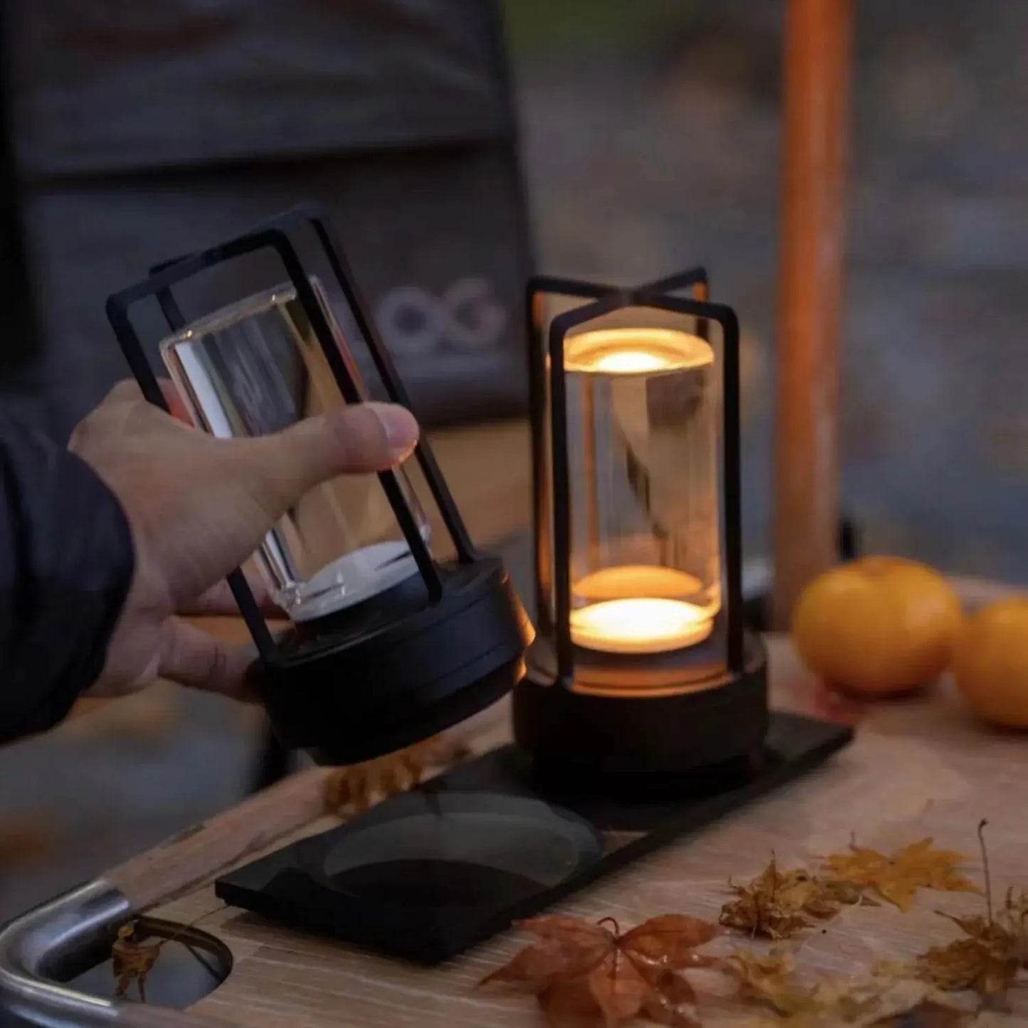 Éclat de Cristal – Lampe de Table Sans Fil Rechargeable Design Luxueux