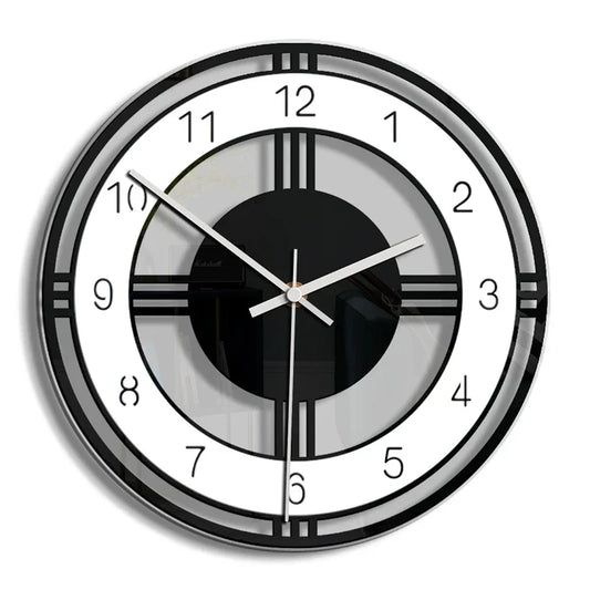 Floroux | Grand horloge murale en acrylique