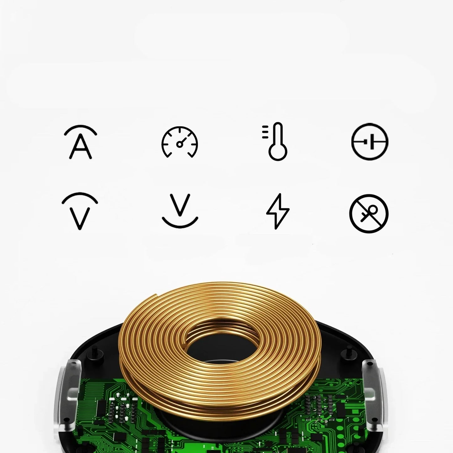 ChargeNest - Solution de charge sans fil sous la table