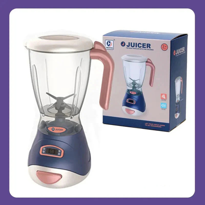 Jeu de rôle de cuisine - Aspirateur électrique, Presse-agrumes, Machine à laver et Jouets balayeurs à eau pour enfants