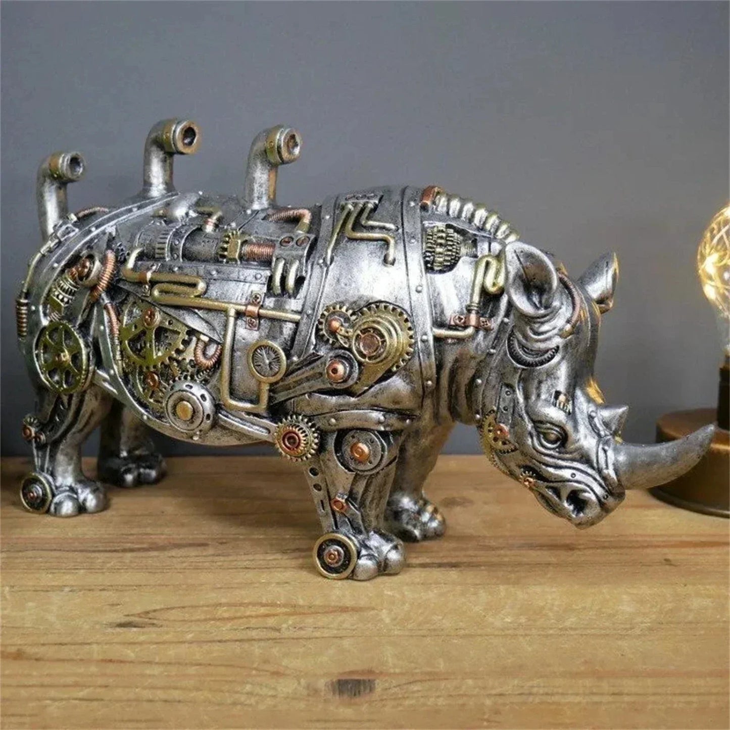 SteamBeast - Figurines d'animaux Steampunk avec des rouages