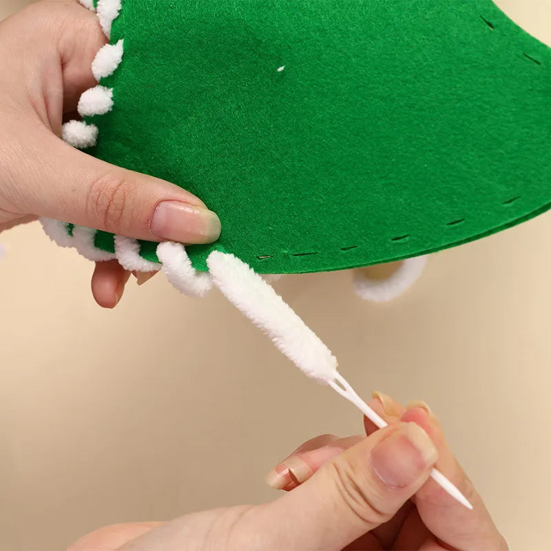 Kits de bricolage DIY pour l'arbre de Noël des enfants - Décorations faites à la main amusantes et jouets en puzzle pour les cadeaux de vacances