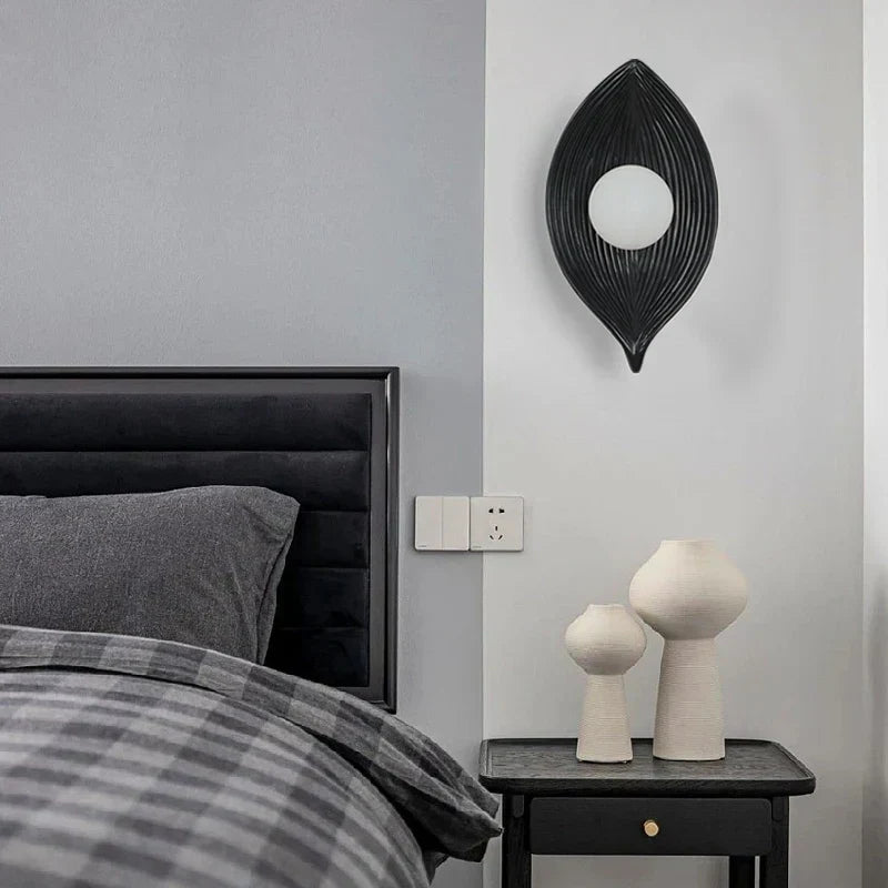 Floroux - Lampe murale LED élégante au design naturel moderne