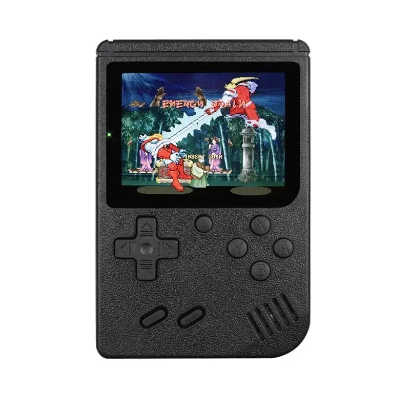 Mini Retro Console de Jeu Portable - Écran LCD de 3,0 Pouces, 500 Jeux 8-Bit Intégrés, Cadeau de Noël Parfait pour les Enfants