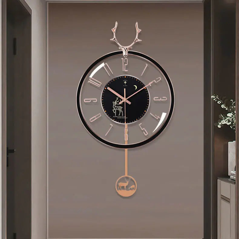 Horloge LuxeNord - Horloge Murale Silencieuse et Élégante