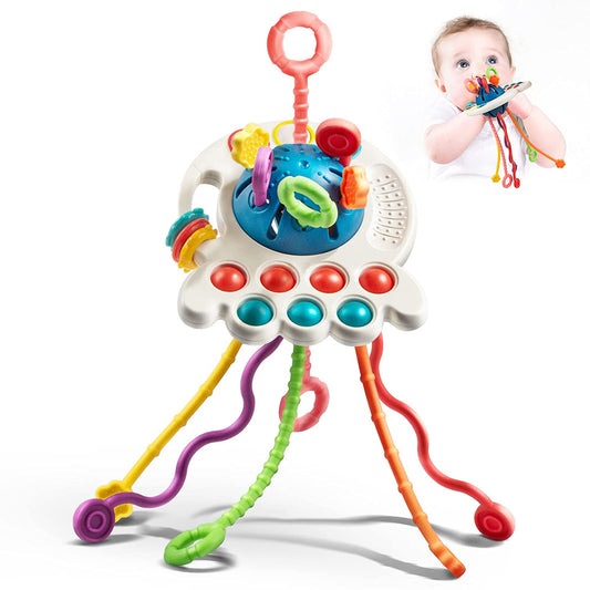 FlexiSpace Jouet - Jouet de Dentition Sensoriel pour Enfants