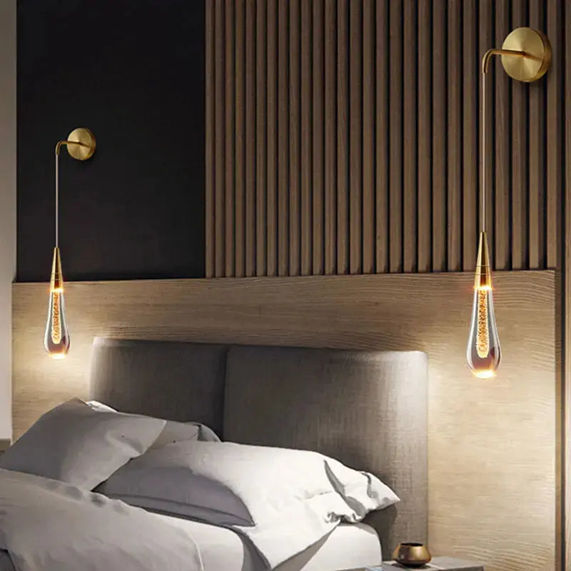 ÉclatCristal - Applique Murale LED en Cristal