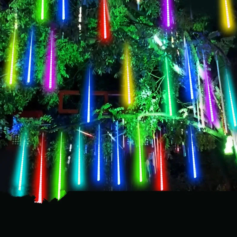 LumiMétéore – Guirlande lumineuse de Noël à effet pluie de météores