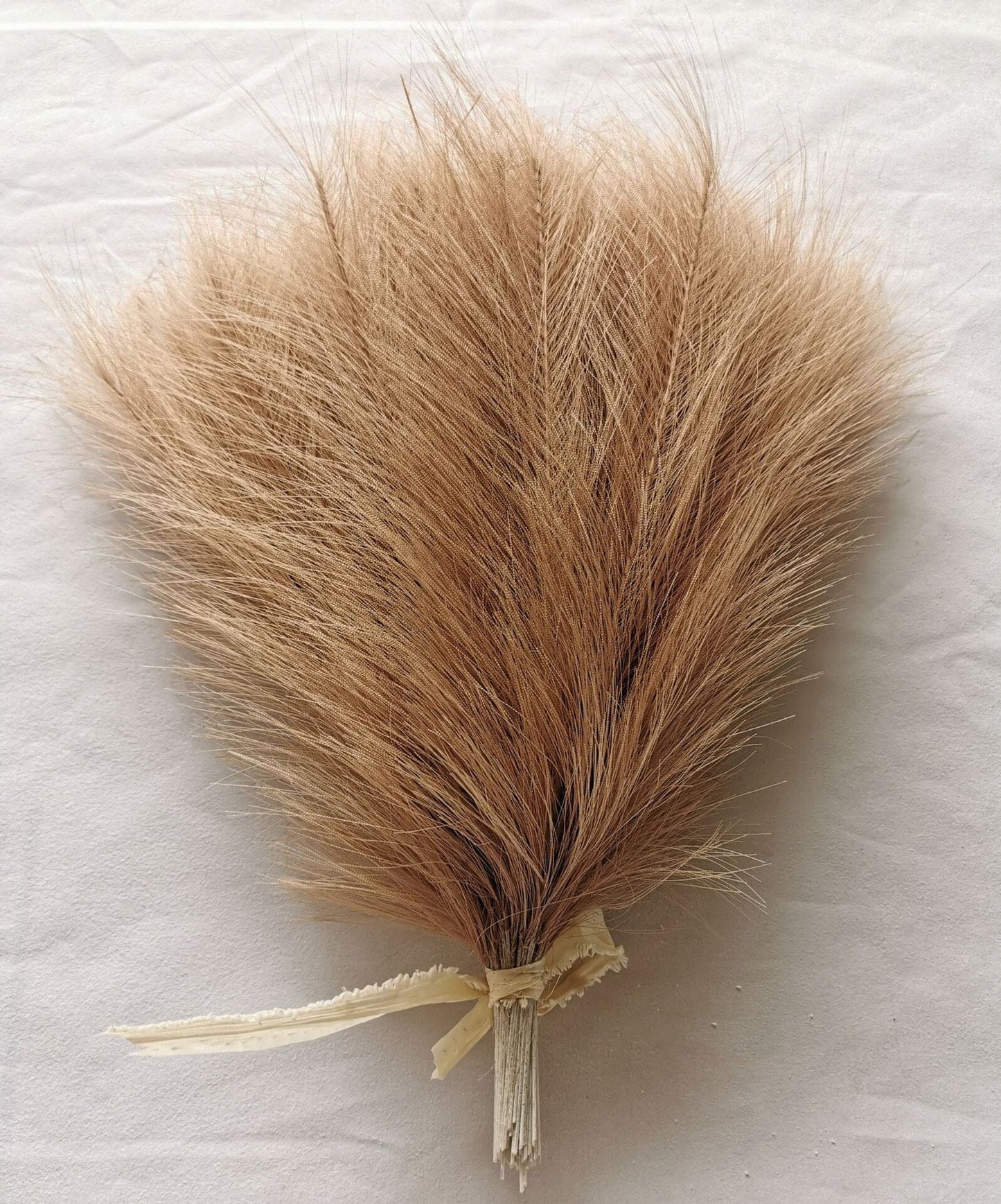 20Pcs Bohémien Fluffy Herbe de Pampas Artificielle Colorée