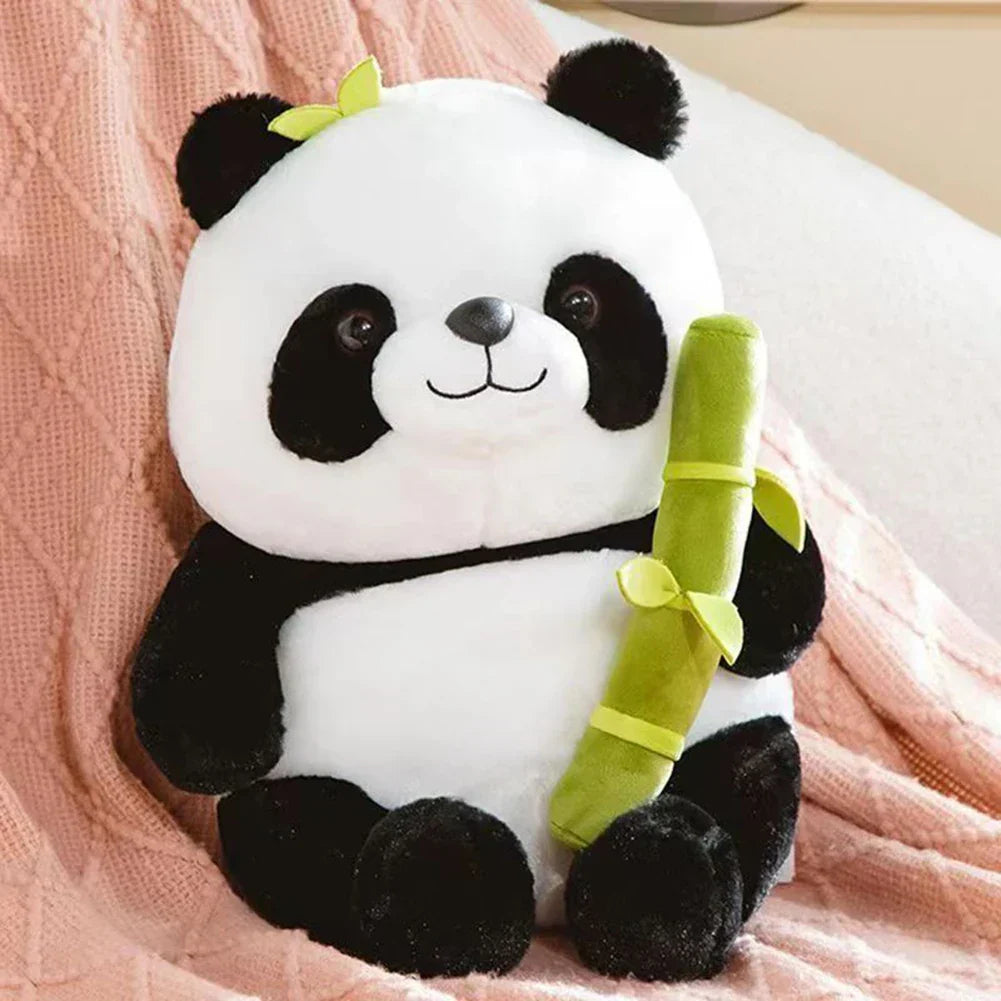 Floroux Mia - Figurine en peluche Floroux confortable avec un mignon ami en bambou