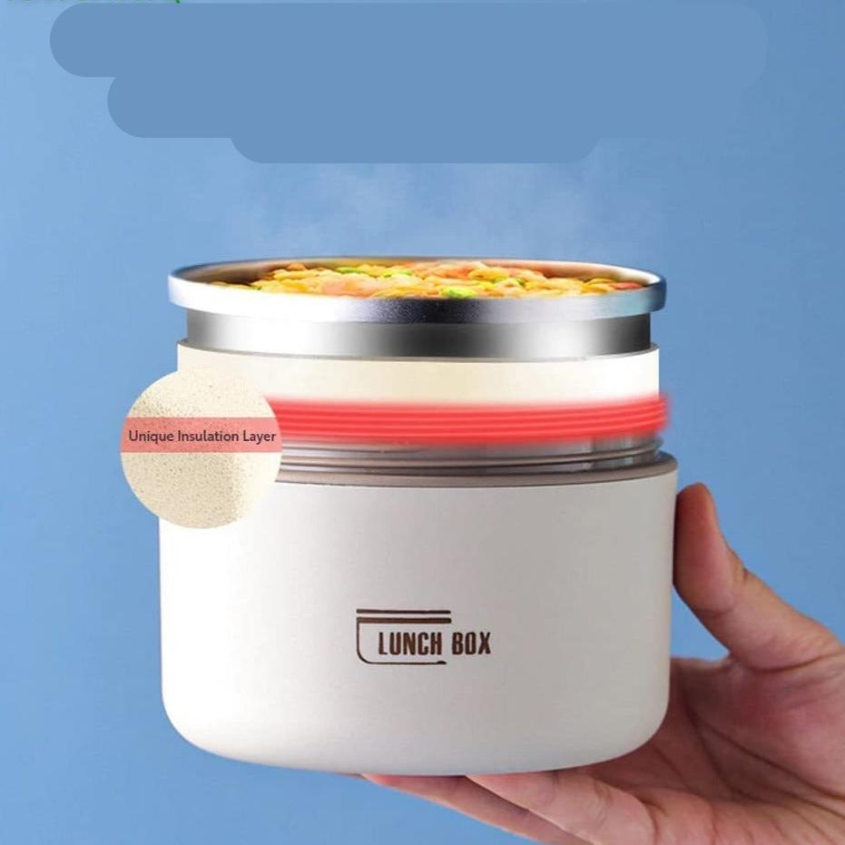 Set de lunchbox isolé intelligent | Idéal pour le travail et les voyages