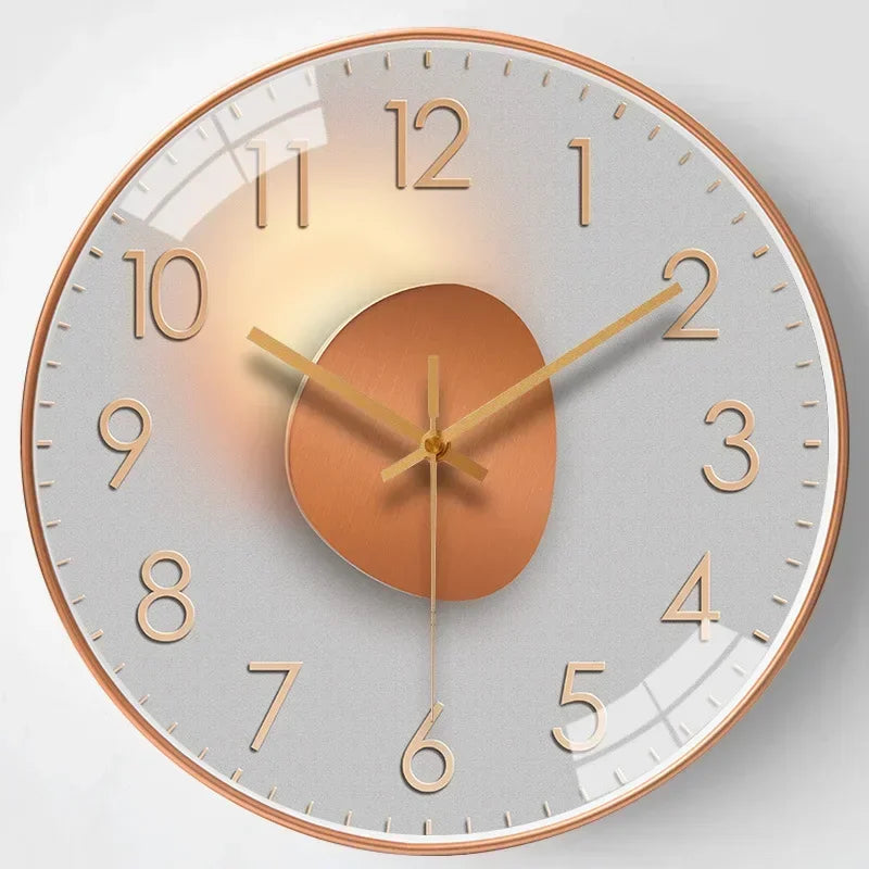 Floroux Horloges murales SilentTime - Design classique et élégant