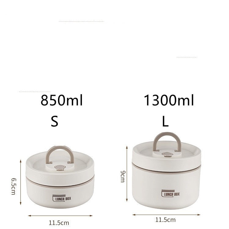 Set de lunchbox isolé intelligent | Idéal pour le travail et les voyages
