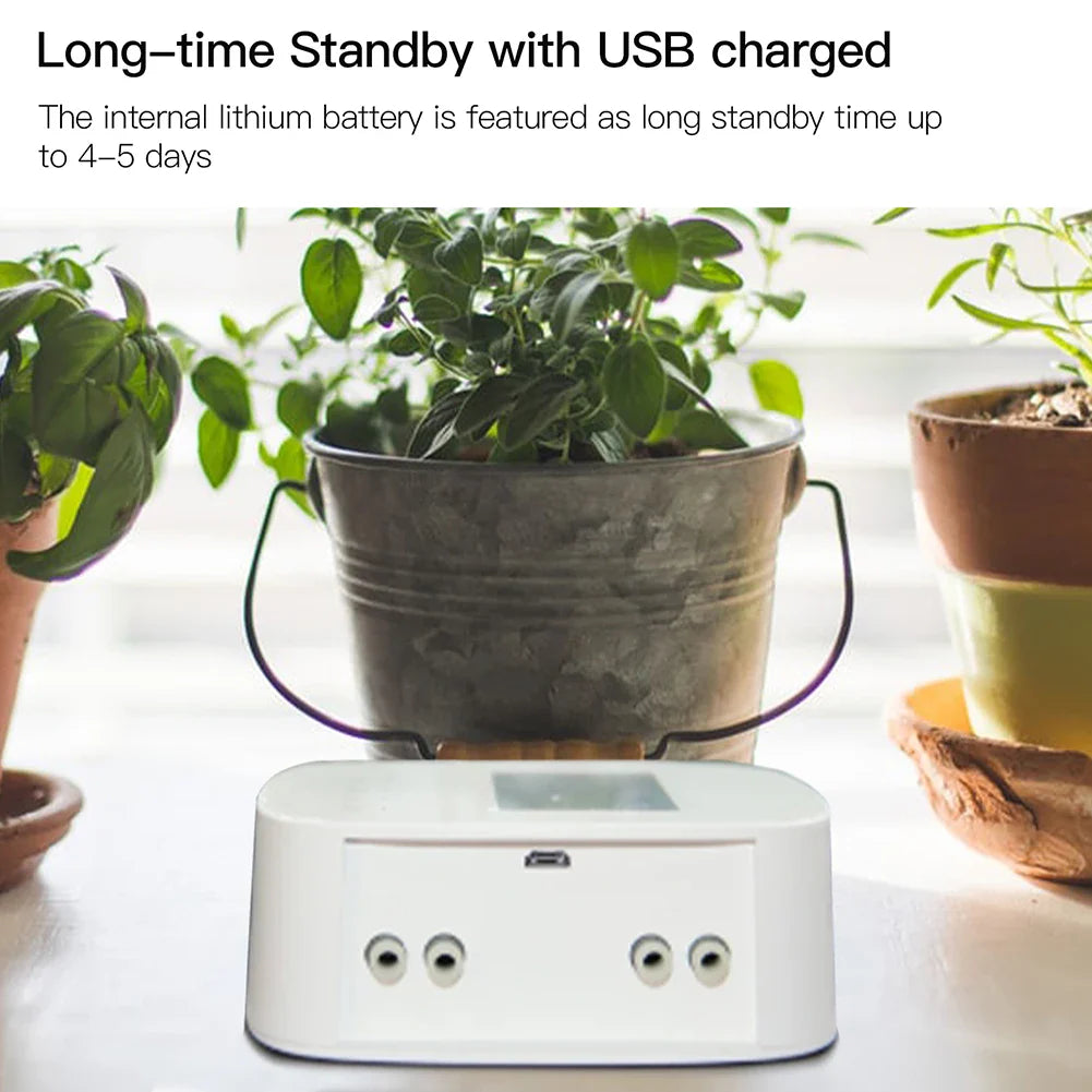 Tuya Smart Water Pump Timer - Contrôle d'arrosage par irrigation micro-goutte WiFi via les applications SmartLife Google Alexa