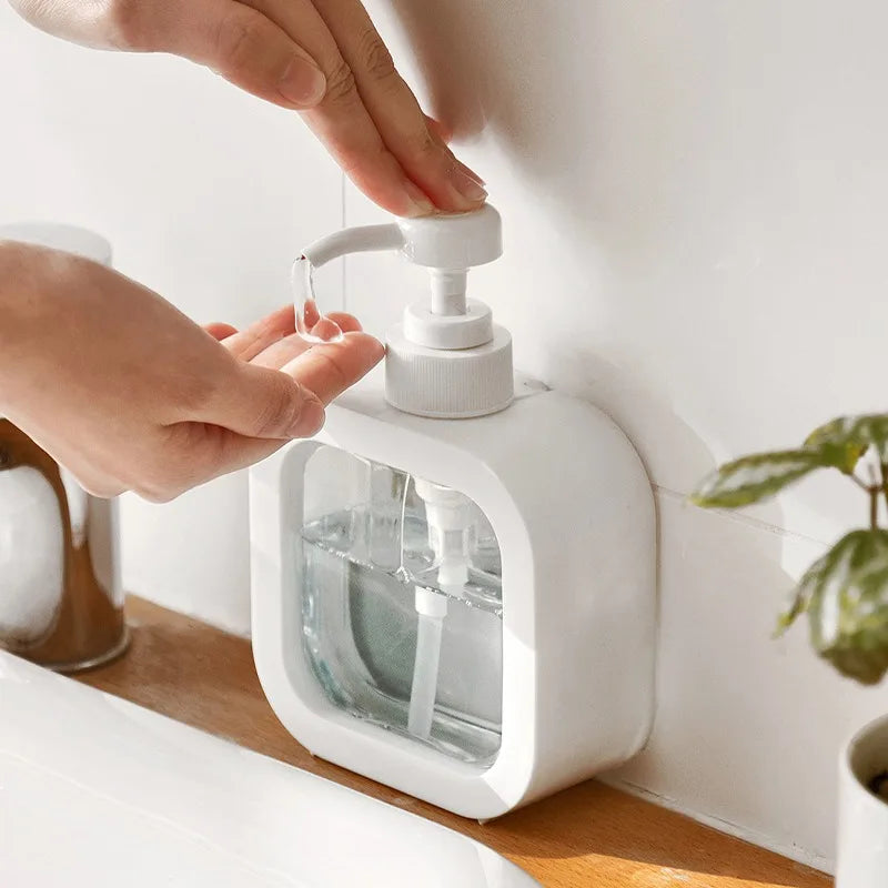 Floroux Nordic Design Distributeur de savon | Accessoire de salle de bain minimaliste | Réutilisable et élégant