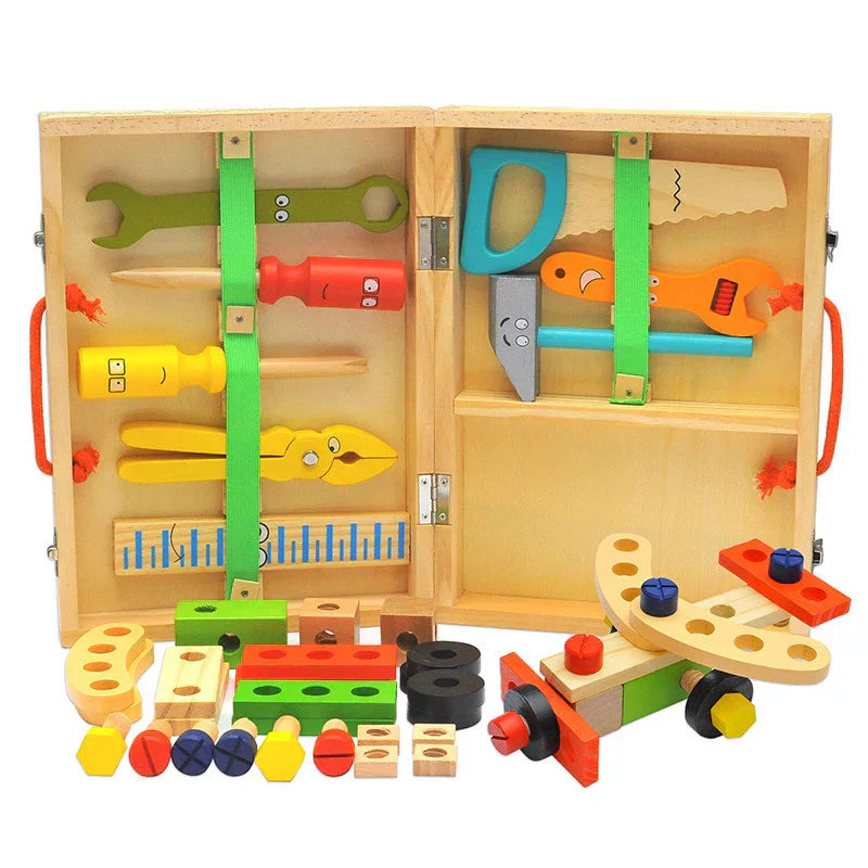 BuilderCraft Set – Ensemble de construction créatif Montessori pour enfants