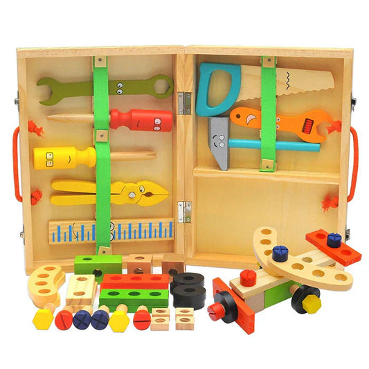 BuilderCraft Set – Ensemble de construction créatif Montessori pour enfants