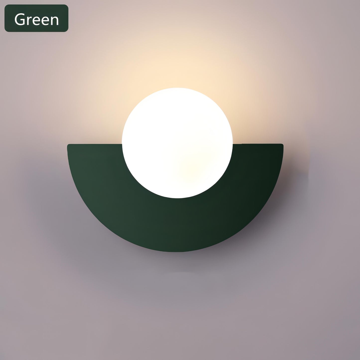 Floroux Half-Circle Wall Sconce Nordic | Modern Design | LED Lighting | Energy Saving