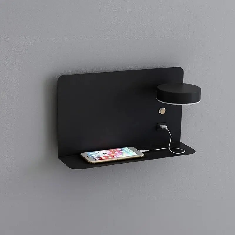Lumière Élégante - Lampe de Chevet avec Port USB pour un Confort Moderne