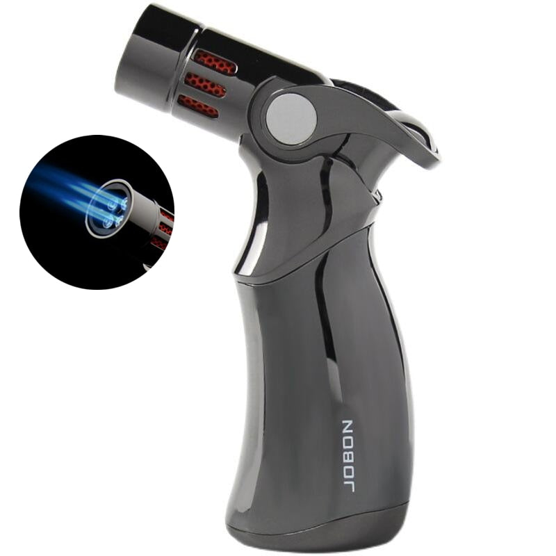 Floroux Briquet Turbo Coupe-vent | Boîtier en Métal | Design Élégant | Résistant au Vent