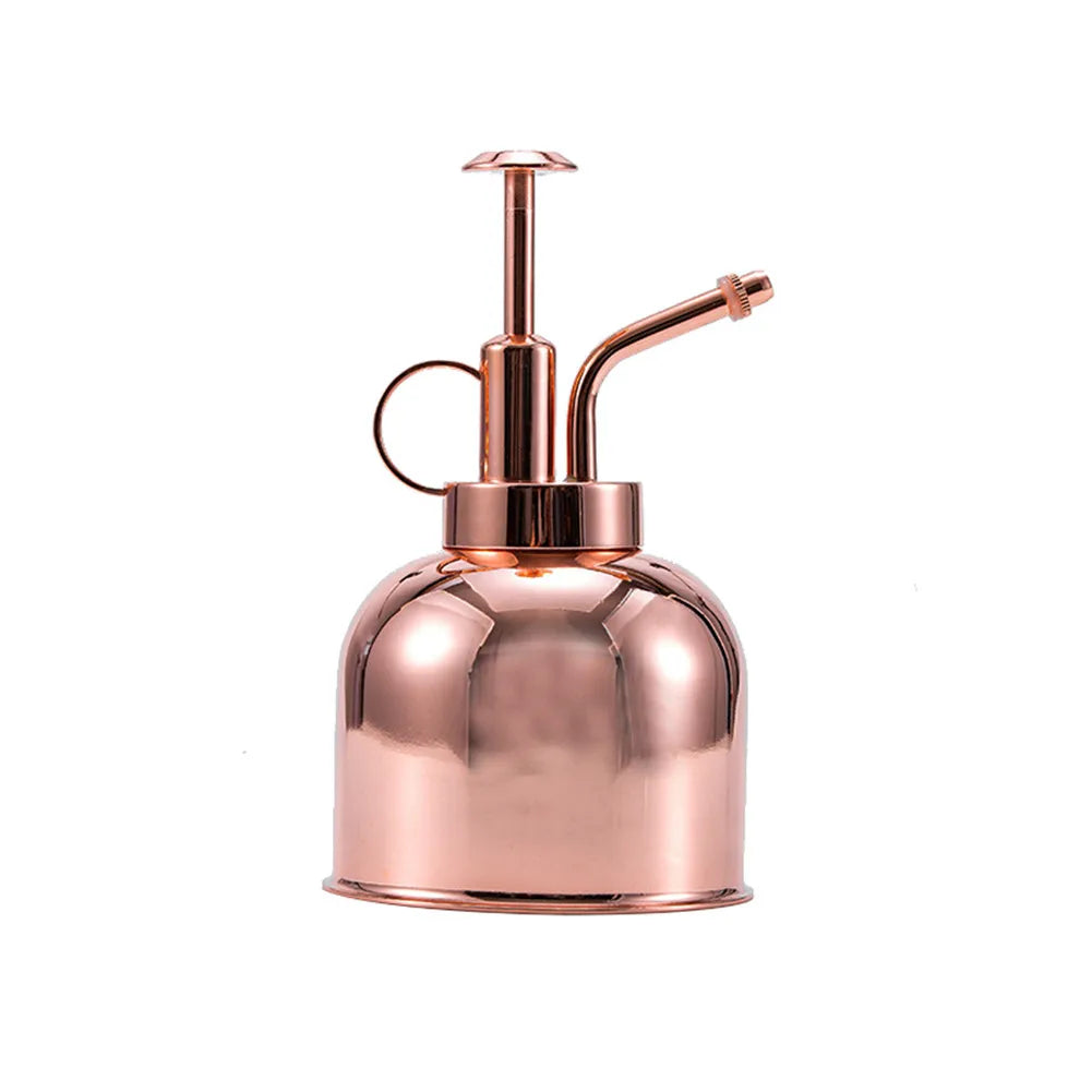 Floroux Premium Pulvérisateur de plantes | Bouteille dorée pour l'entretien des plantes | Accessoire élégant pour les plantes d'intérieur