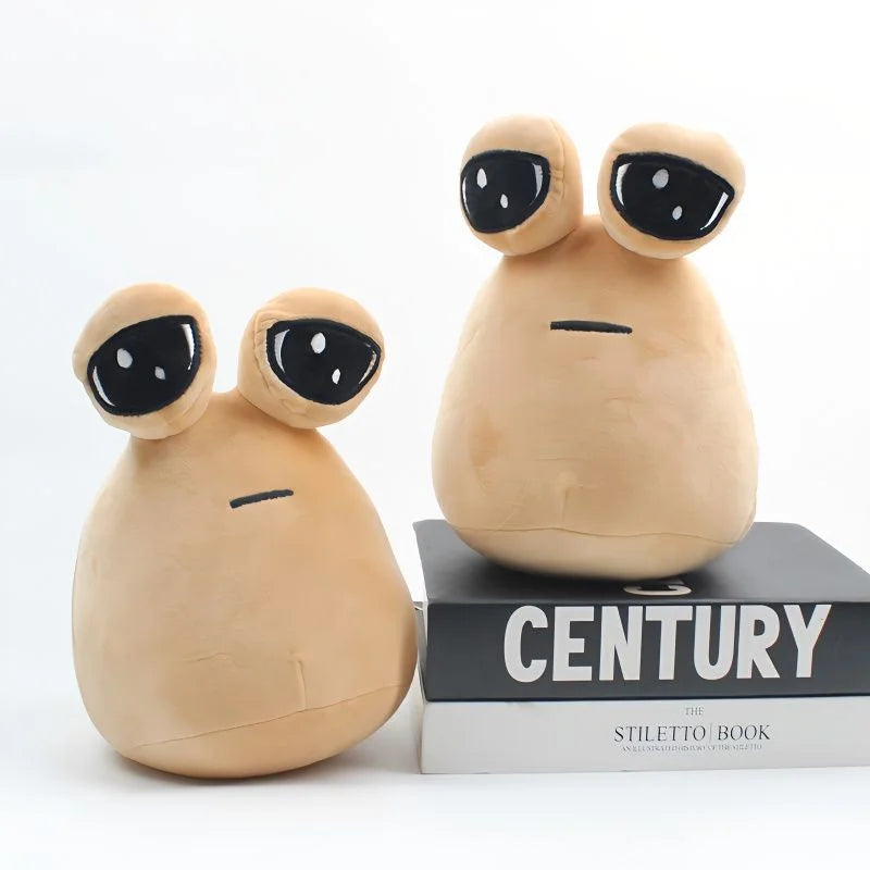 Jouet en peluche doux Alien - 17-22 cm (7,6-8,6 pouces) Coussin câlin pour enfants, parfait cadeau d'anniversaire et décoration intérieure nerdy