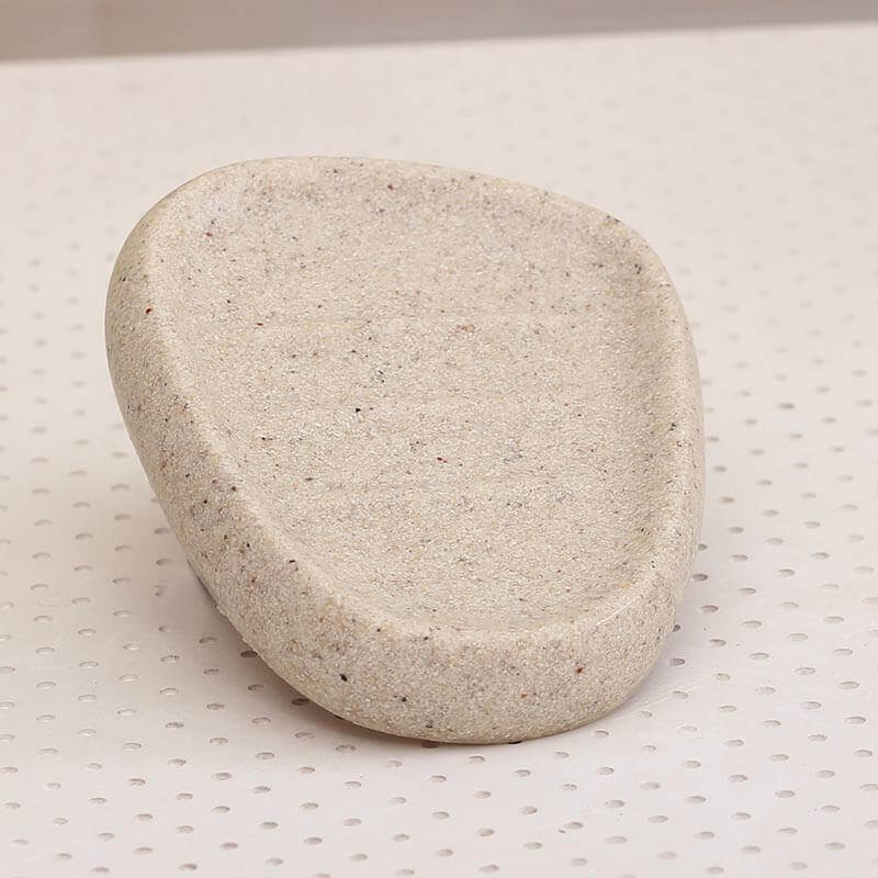 Accessoires de salle de bain en terrazzo multicolores