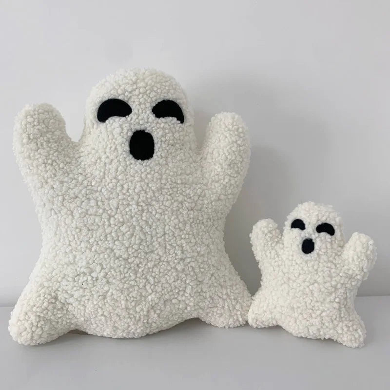 Floroux - Coussin câlin d'Halloween amusant au design de fantôme