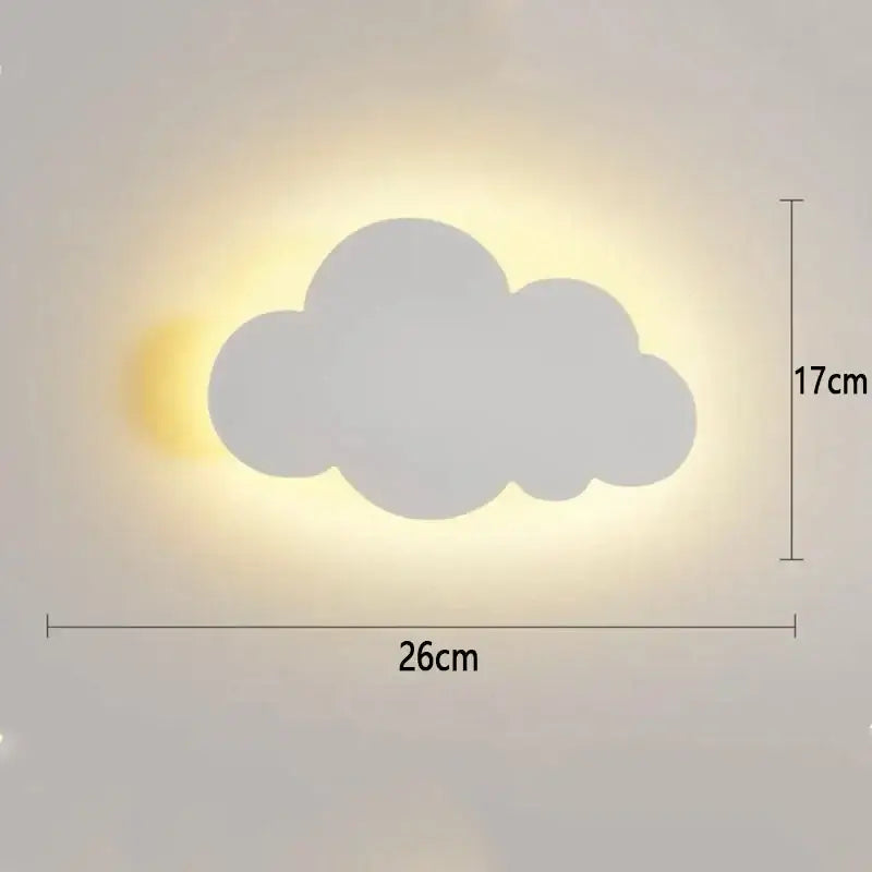 Applique Cloud on the Wall
