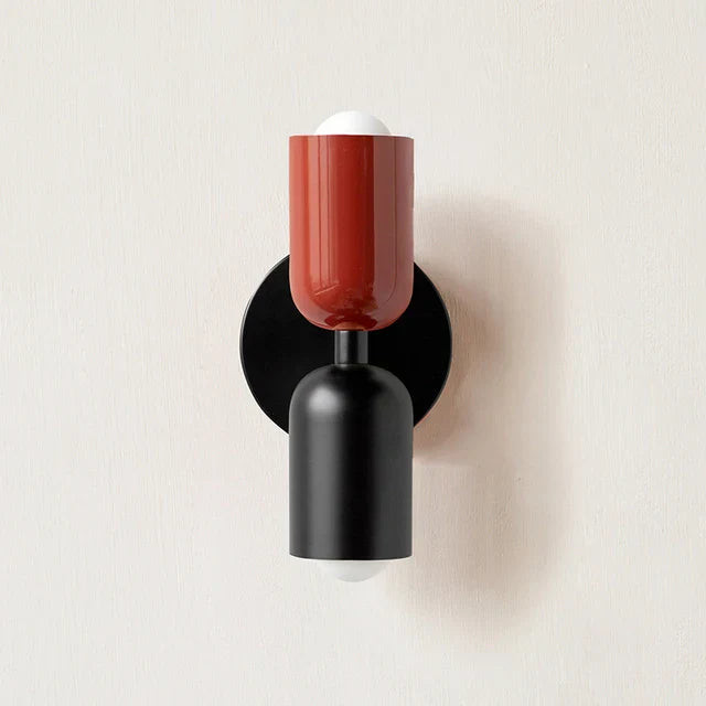 Applique murale double tête nordique minimaliste