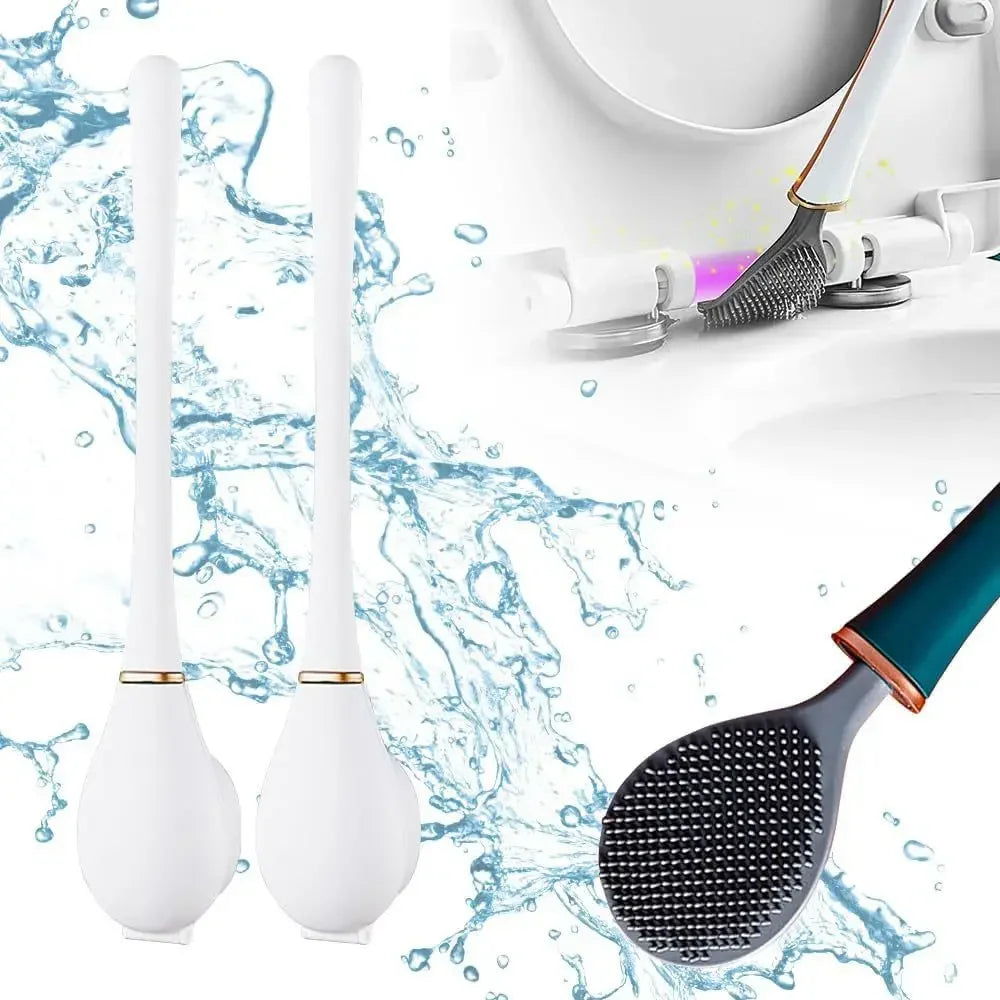 SumiClean - Brosse de Toilette en Silicone Rigoriste pour Votre Salle de Bain