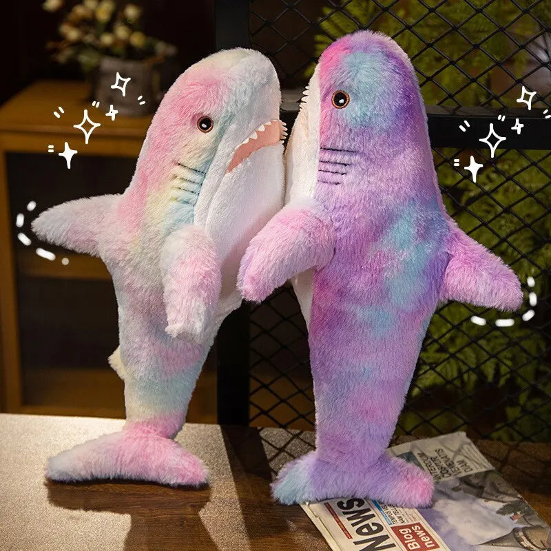 Adorable Jouet en Peluche Requin Violet - 30cm (11.8 pouces) Animal Doux et Câlin pour Enfants, Parfait Compagnon de Sommeil et Décor de Chambre