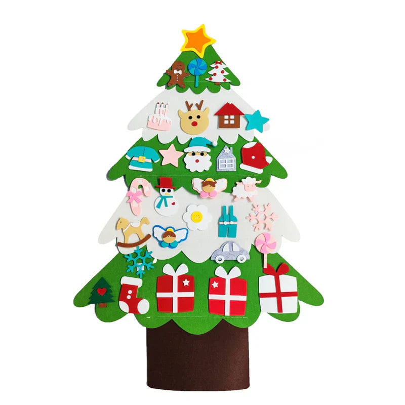Arbre de Noël en Feutre Créatif – R rendez ces Fêtes Spéciales