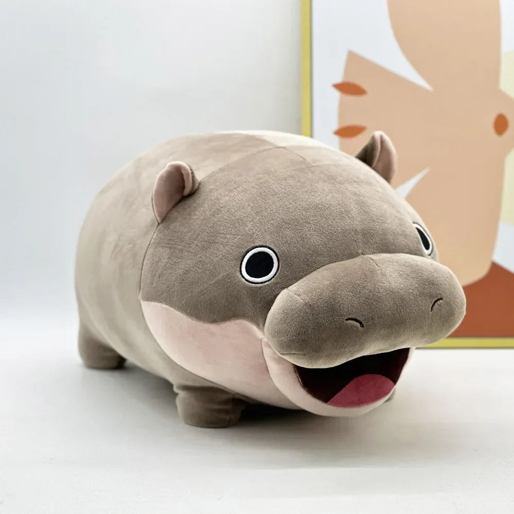 Floroux - Hippopotame en peluche câlin pour enfants à jouer et rêver