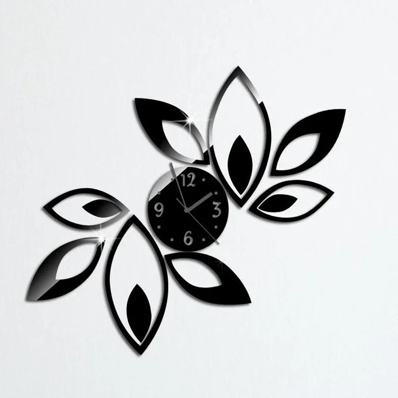 DecoTime Horloge - Élégante Horloge Murale en Acrylique 3D