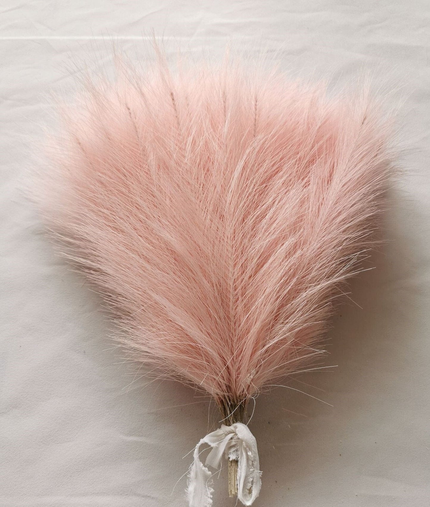 20Pcs Bohémien Fluffy Herbe de Pampas Artificielle Colorée