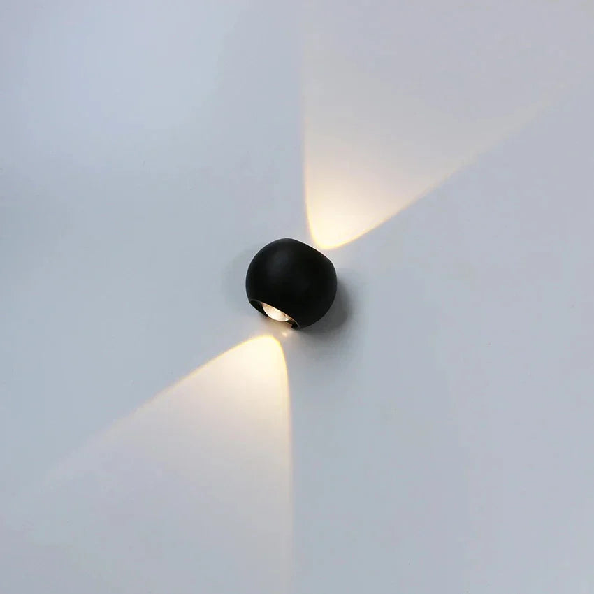 SolarGlow - Applique murale 6W pour l'extérieur