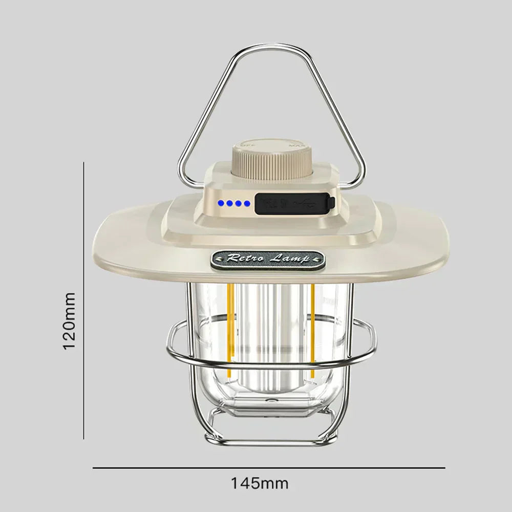 Floroux Lampe de camping LED rechargeable