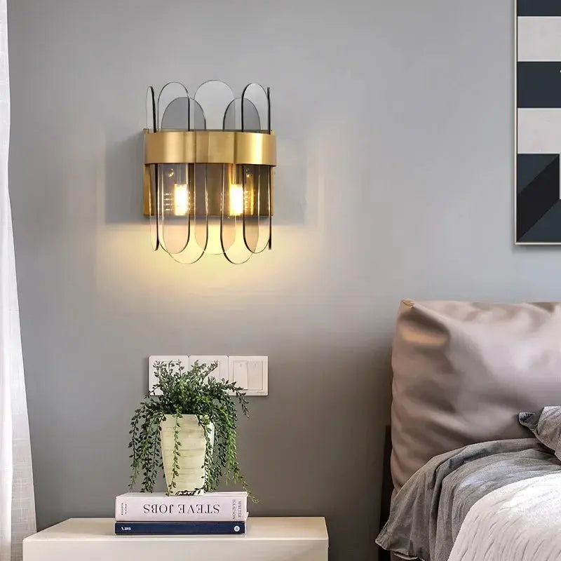 LuxCristal – Applique Murale LED en Cristal Nordique