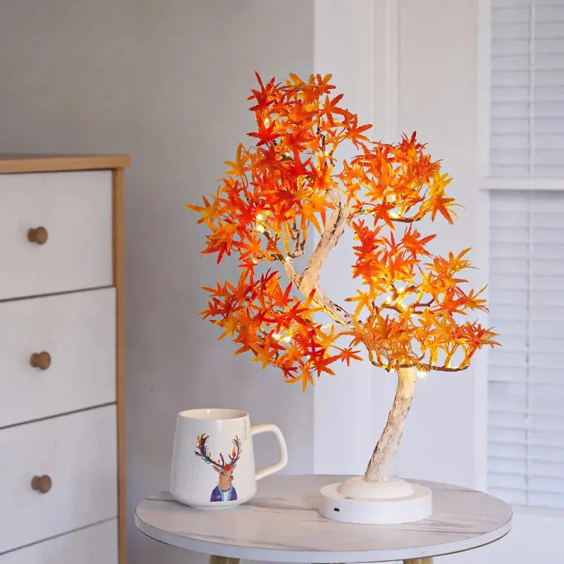 Érable Éclairé - Lampe Bonsaï LED Décorative