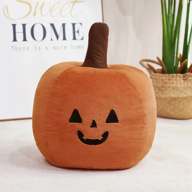 Floroux Ami Citrouille - Figurine Peluche Citrouille d'Halloween Douillette