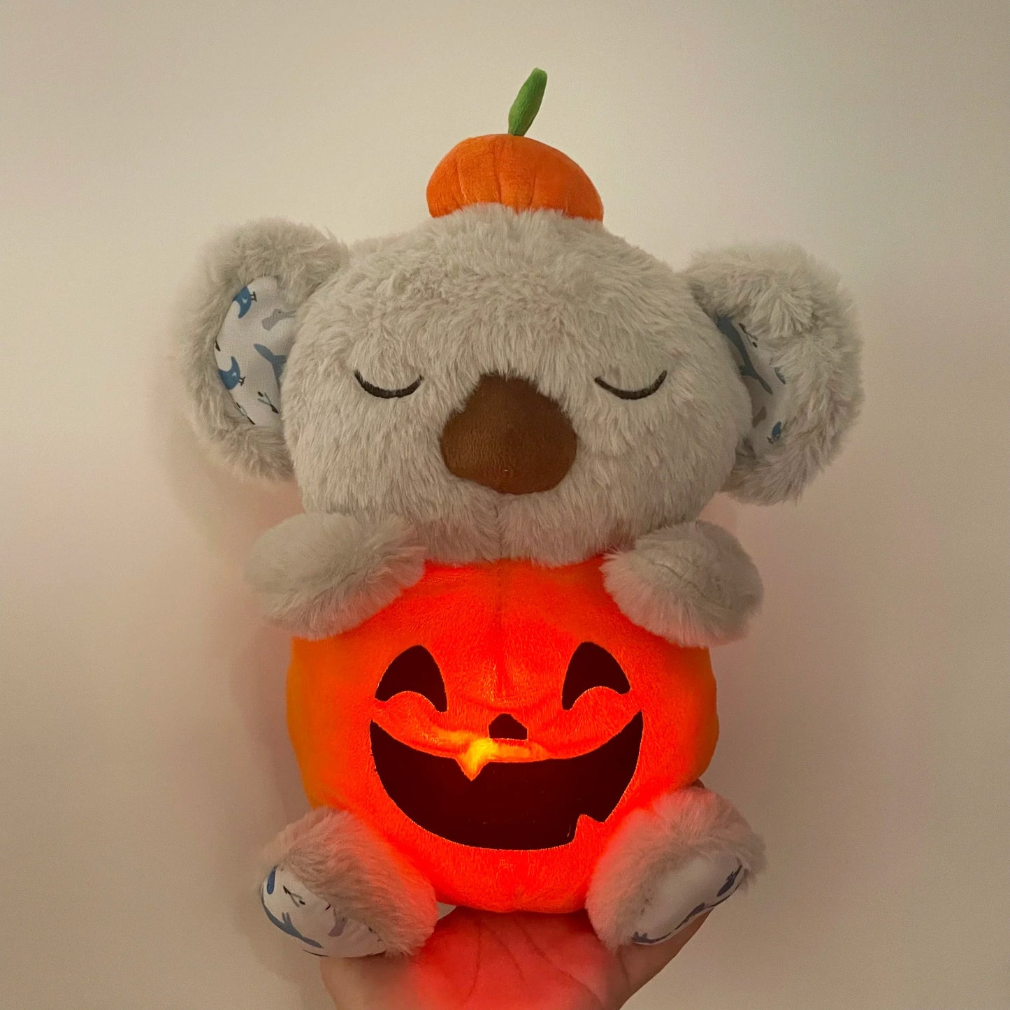 Floroux - Mignon ours en peluche koala avec musique apaisante pour Halloween