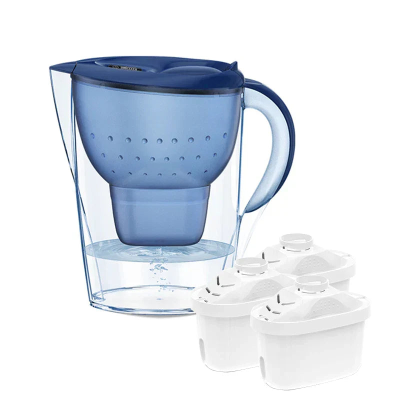 Alkaline Water Filtration Carafe Floroux | Mineralization & pH Optimization | Fresh Drinking Water at Home