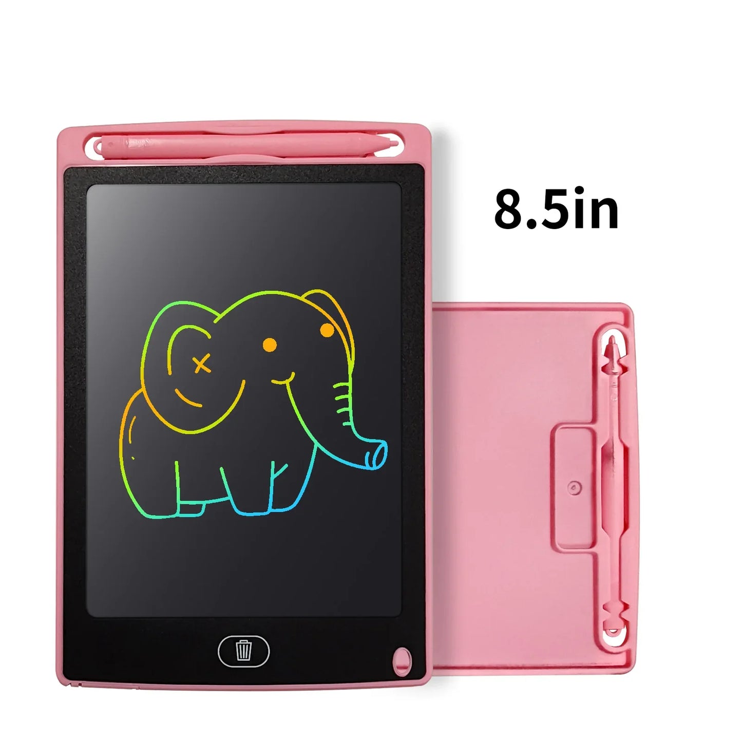 Tablette de dessin LCD de 8,5 pouces pour enfants - Bloc-notes coloré et tableau d'écriture, cadeau de pad de graffiti magique