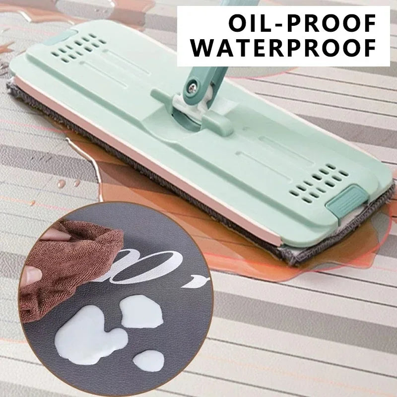 Tapis de cuisine moderne en PVC – Tapis de sol imperméable et résistant à l'huile pour une décoration intérieure élégante
