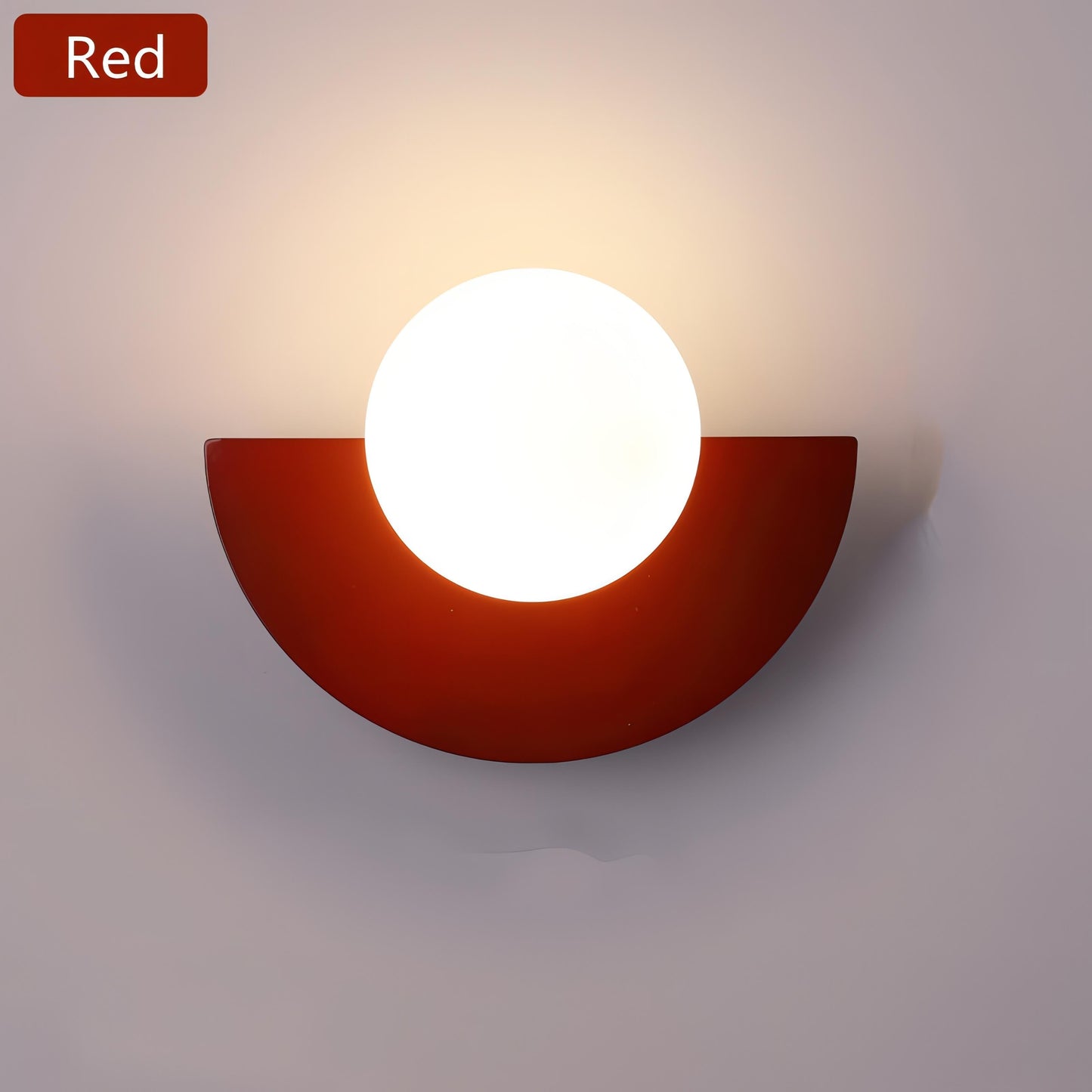 Floroux Half-Circle Wall Sconce Nordic | Modern Design | LED Lighting | Energy Saving