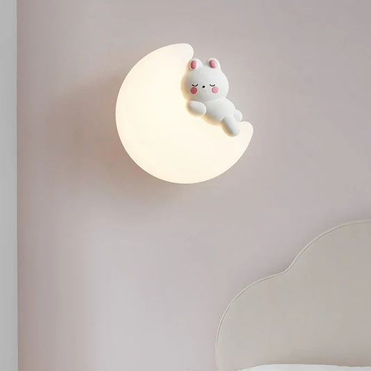 MoonAnimal – Lampe de Lune Magique pour Chambres d'Enfants