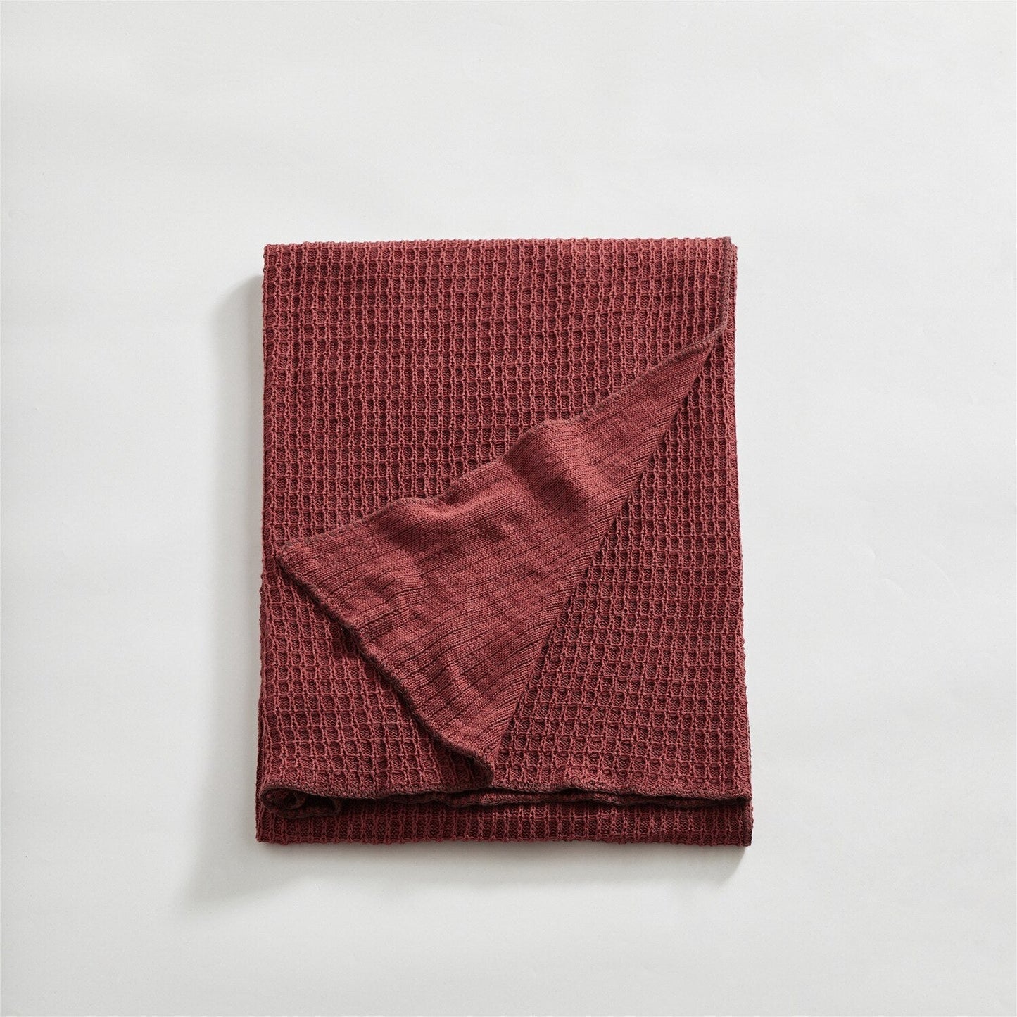 Couverture en coton gaufrée | Chaleur infinie à la maison