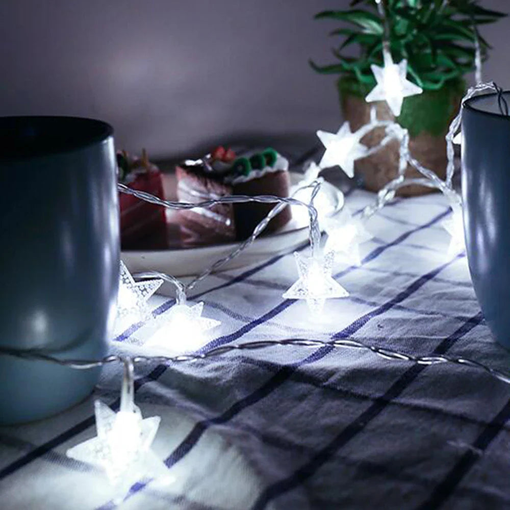 Guirlande lumineuse extérieure LED - Ampoules brillantes pour mariage, fête, Noël et décoration de jardin - Options chaudes/froides/multicolores