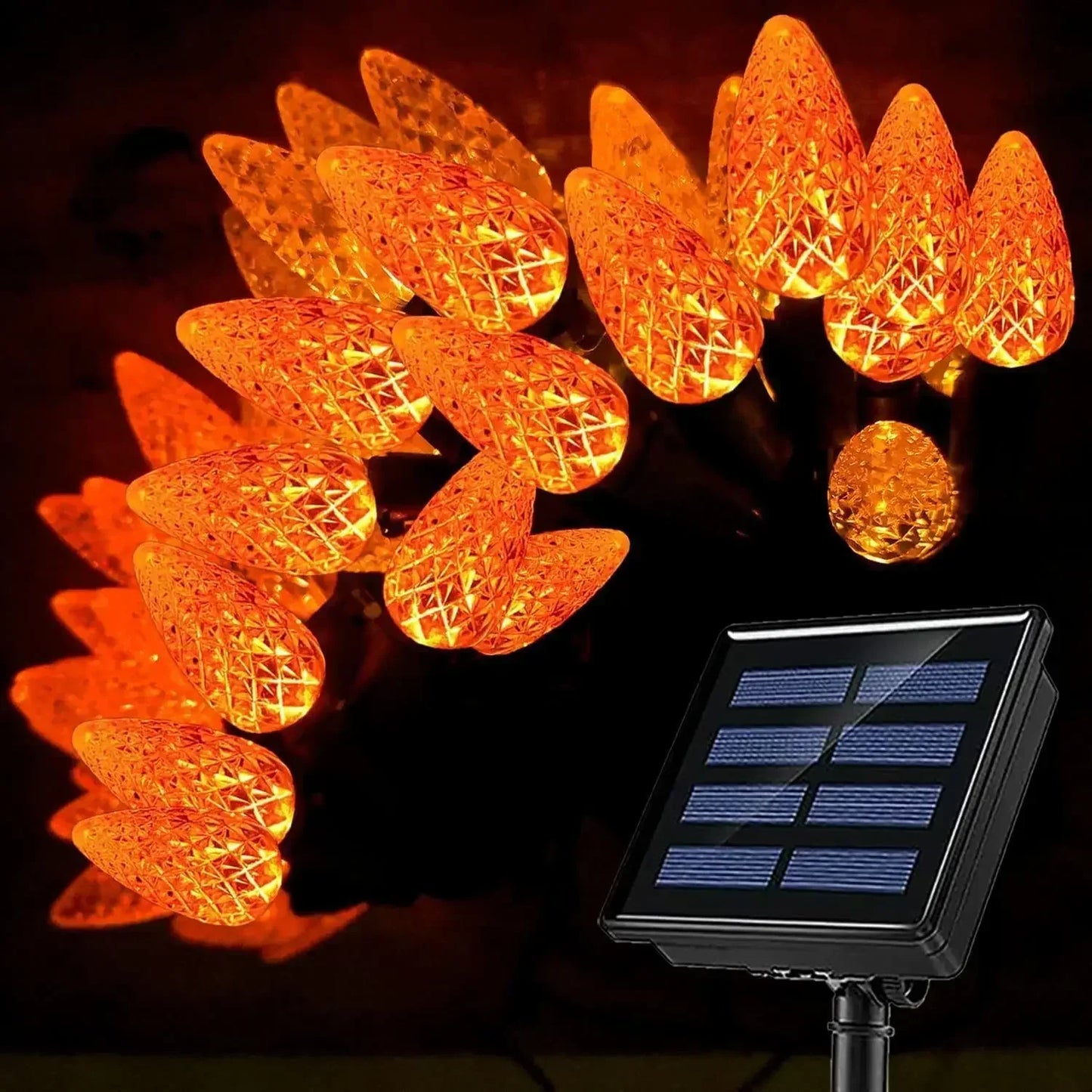BerryGlow Lights - Éclairage de jardin festif solaire